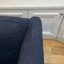 Navy Oversized Armchair Image 4