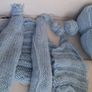 wool unfinished baby cardigan Image 3