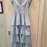 Sister Jane blue tiered dress uk10 Image 3