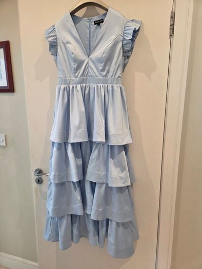 Sister Jane blue tiered dress uk10