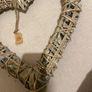 Large heart decoration in wood Image 3