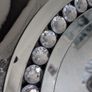 Round crystal wall mirror Image 2