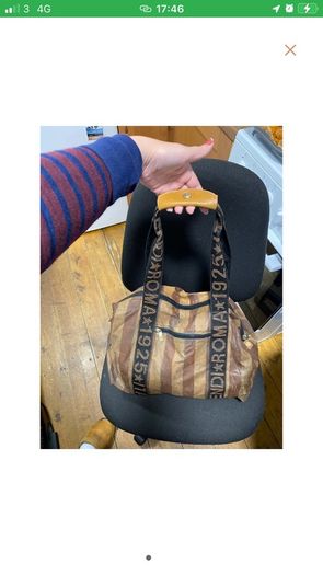 authentic fendi bag vintage unisex bag
