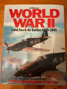 War book:'World War ll.Land,Sea & Air Battles 1939-1945'
