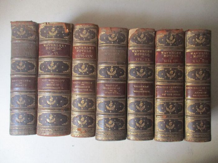 1879, The Waverley Novels - 7 Odd Volumes