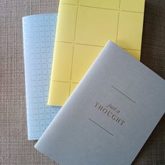 Kikki K A5 notebooks x 3 with stickers RRP 25 euro all new and never used and in excellent condition with FREE STANDARD POSTAGE INCLUDED