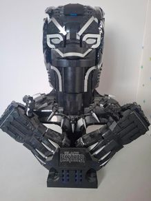 Black Panther Lego Bust