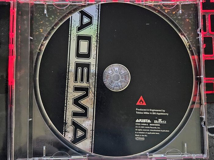 Adema "Adema" CD Album