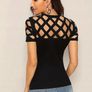 Women black blouse S-M Image 7