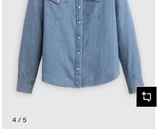 Levi's Iconic Western button-down shirt size S