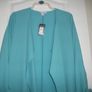 Long coat Turquoise size 12 BNWT Image 2