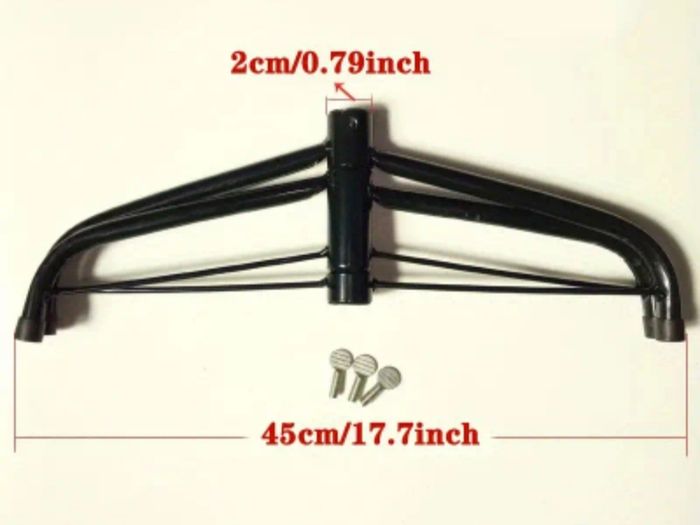 Christmas tree tripod iron