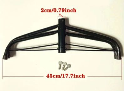 Christmas tree tripod iron