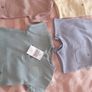 New baby rompers from Next .4 pack size 0 to 3 months .Plus new dungareens from M.and S .Size 3/ 6months .15 euro the lot Image 3