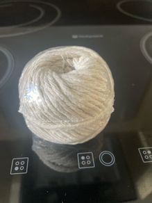 Ball of cotton twine