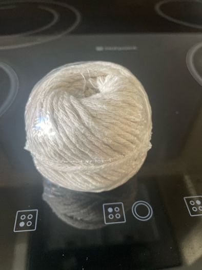 Ball of cotton twine