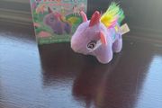 Unicorn teddy with activity booklet