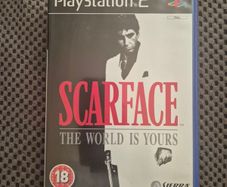 Scarface: The World Is Yours (PS2, PAL) - Complete Black Label (PRISTINE Near Mint Disc)