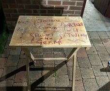 Folding Exam - School Desk