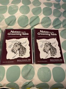 notes from the grooming table books