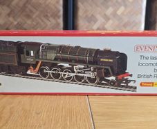 Train model - Tri-ang Hornby Evening Star 92220 OO Gauge Steam Locomotive - Boxed