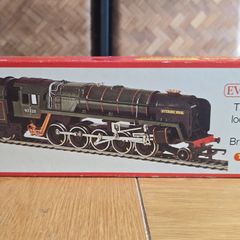 Train model - Tri-ang Hornby Evening Star 92220 OO Gauge Steam Locomotive - Boxed