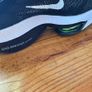 Nike Air Zoom Alphafly NEXT% 2 marathon racing shoes in black and white. Image 9