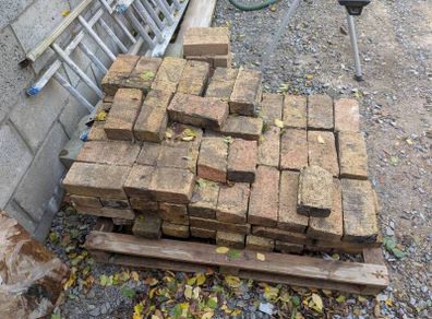 Reclaimed bricks