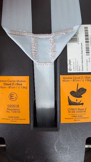 Cybex cloud Z isize infant seat + base