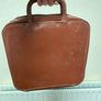 Vintage early computer IBM bag tools leather Image 2