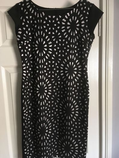 Beautiful black n silver dress