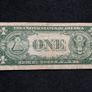 Certificate One dollar Bill from USA blue seal 1935 "D" Image 2