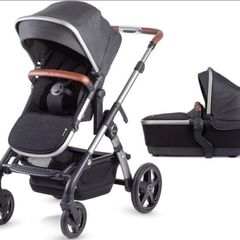 Silver cross Wave double/single travel system