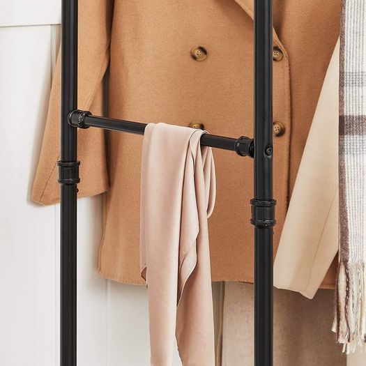Heavy Duty Metal Clothes Rack on Wheels - Free Delivery Nationwide