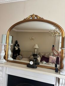 Large ornate mirror