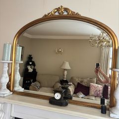 Large ornate mirror