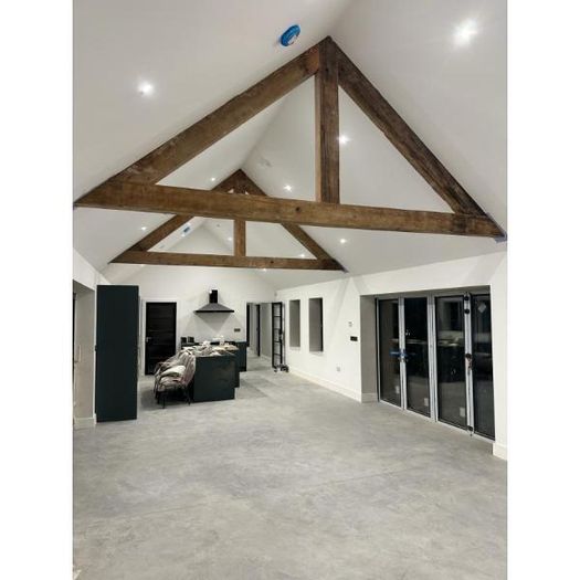 Pitch Pine Beam A-Frames & Trusses