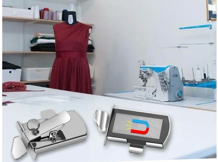 Brand new JHZXING Sewing machine's 2 Pieces Magnetic seam Guide