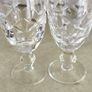 4 crystal items-1- Killarney crystal wine glass 6.00 euro , set of 2 bohemine crystal cherry galsses no stamp 12.00 euro. set of 2 bohemine crystal liqieuer galsses no stamp 12.00 euro. Image 9