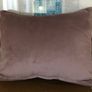 BNWT Bespoke French Inspired Dusty Pink Velvet Cushion Image 4