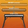 Collapsible Piano Keyboard Stand Adjustable and Portable Heavy Duty Music Stand - Fits 54/61/88 Key Electric Digital Pianos - Sturdy Musical Keyboard Table Image 3