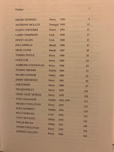 GAA Book 'Football Captains' In VG Condition