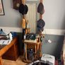 Antique hall stand with mirrors Image 2