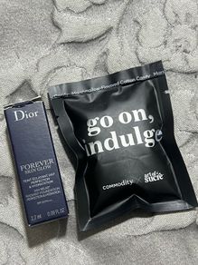 Dior forever skin glow in 2n natural glow 2.7ml and commodity X art of Sucre cotton candy samples new