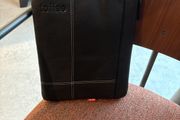 tablet pouch leather black
