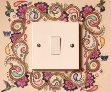 Handcrafted Bohemian Wall Art Decal/Sticker/Art Transfer