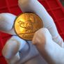 1928 Proof Irish Penny Beautiful Toning Image 2