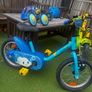 Btwin Ocean 500 and Dino 500 14" kids bikes, with trims and helmets Image 4