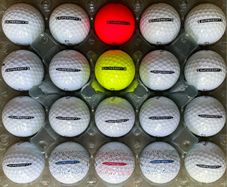 20 used Callaway Supersoft golf balls