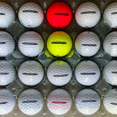 20 used Callaway Supersoft golf balls